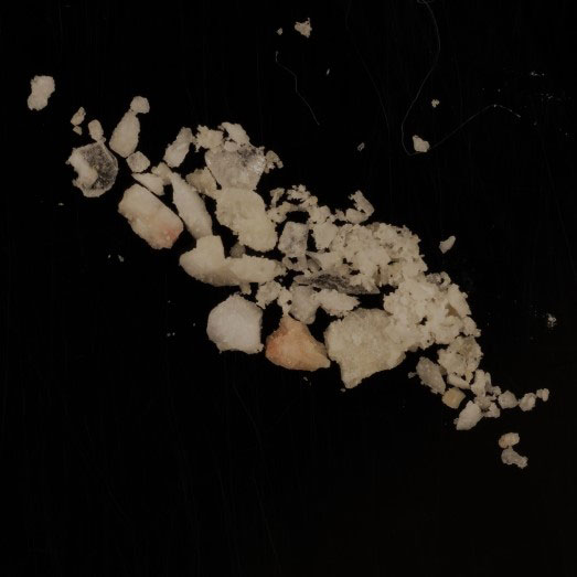 4-CMC (Clephedron), verunreinigt mit Koffein, erworben als 4-MMC (Mephedron), 26.03.2024 (Berlin)