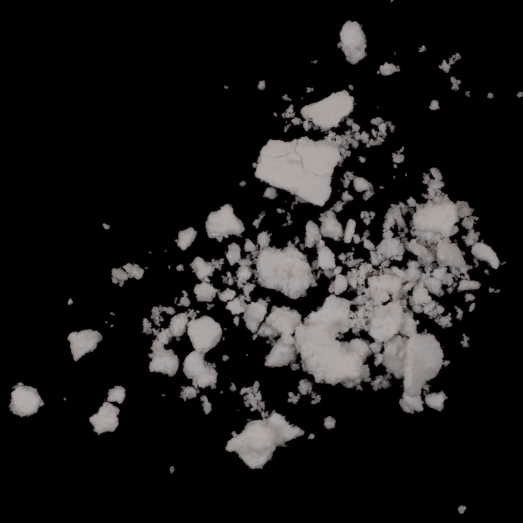 Kokain-Procain-Mischung, verunreinigt mit Koffein, erworben als Kokain, 05.08.2024 (Berlin)