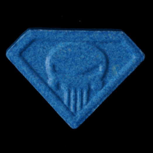 Punisher, hochdosiertes MDMA, 23.01.2024 (Berlin)